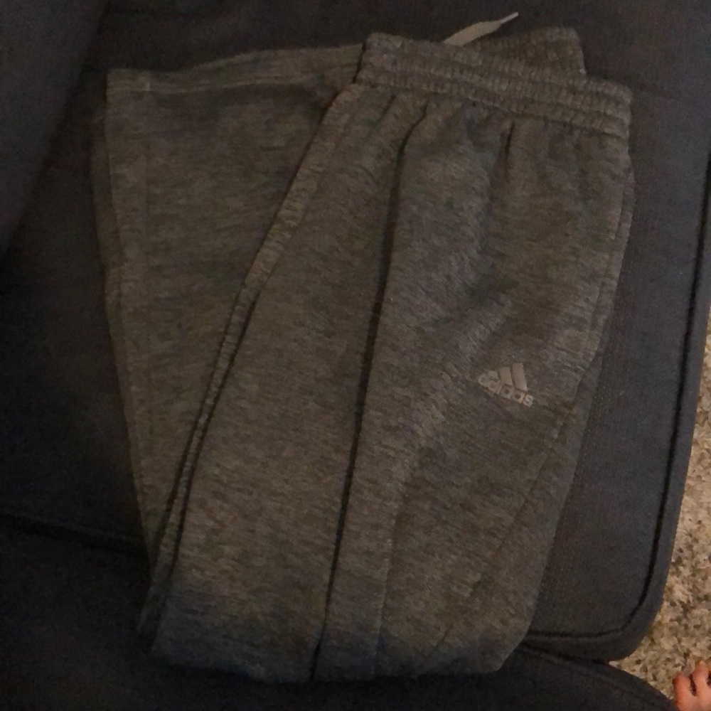 ADIDAS dark grey sweatpants